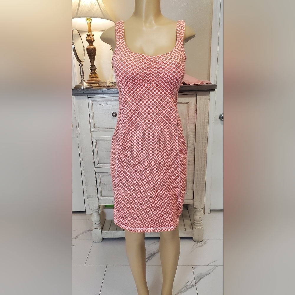 Carve Designs Size S Sleeveless Pink Patterned Dress